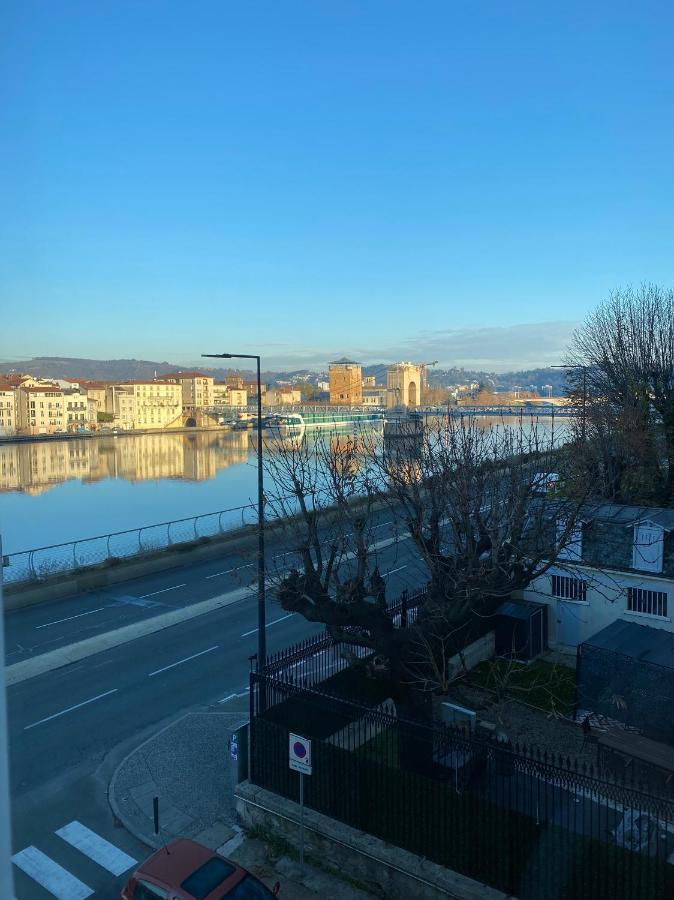 Appartement Avec Superbe Vue Sur Le Rhone Vienne  Exterior photo